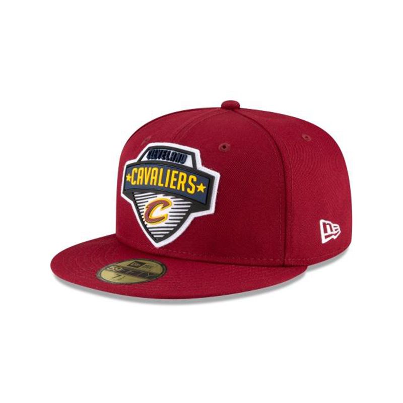 NBA Cleveland Cavaliers Tip Off Edition 59Fifty Fitted (SEQ6905) - Red New Era Caps